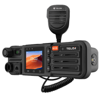 Terminal Vehicular PoC LTE Compacto, pantalla táctil de 2.0", compatible con TASSTA