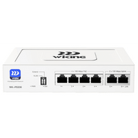 Switch no administrable PoE / Gestión Cloud / Con 4 puertos 10/100 Mbps PoE af/at / 2 Puertos Uplink 10/100 MBPS / Presupuesto 45 W / PoE hasta 250 metros