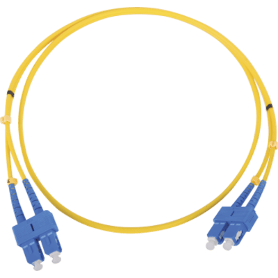 Jumper de Fibra Óptica Monomodo SC/SC Duplex de 1 Metro (3.28 Pies)