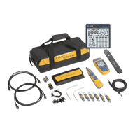 Kit Profesional de Verificador de Red MicroScanner2, para Comprobación de Redes de Voz, Datos y Video, con Pantalla LCD Retroiluminada