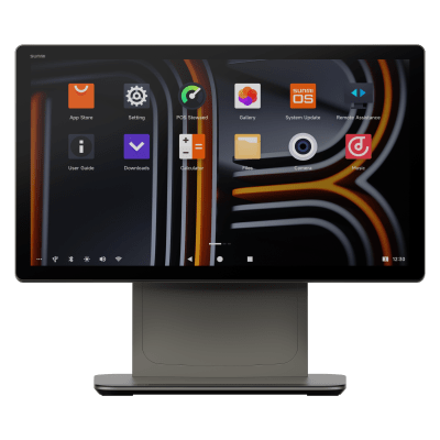 Terminal de Escritorio Inteligente / Pantalla FHD de 15.6