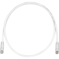 Cable de Parcheo TX6, UTP Cat6, 24 AWG, CM, Color Blanco Mate, 4.57 Metros (15 Pies)