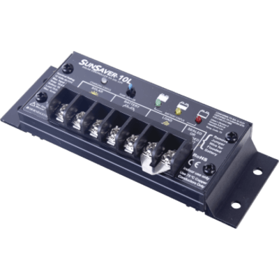 Controlador de Carga Solar SunSaver PWM 20 A / 12 VCC / Encapsulado Epóxico / Clase 1 Div 2 / Compensación de Temperatura