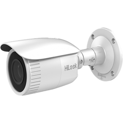 Bala IP 4 Megapixel / Lente Motorizado 2.8 - 12 mm / 30 mts IR EXIR / PoE / Exterior IP67 / WDR 120 dB / Micro SD / ONVIF