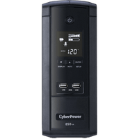 UPS Inteligente LCD / 850 VA / 510 W / Línea Interactiva con AVR / Onda Senoidal Simulada / 10 Tomas NEMA 5-15R / Protección Ethernet y Coaxial / 2 Puertos USB de Carga / Certificación ENERGY STAR