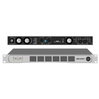 Amplificador de Potencia Profesional  / 250W 2-Zonas / Clase D / Eficiencia 90% / Modos Estéreo y Puente / PFC de Banda Ancha / Protección Integral / 1U Compacto