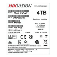 Disco Duro Enterprise 3.5" 4 TB / Hikvision / 7200 RPM / SATA / Alto Rendimiento / Recomendado para NVRs HIKVISION