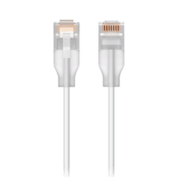 Patchcord UniFi Etherlighting? de 2 Metros (6.56 Pies), hasta 10G / Soporta hasta PoE+++ / Conector RJ45 Transparente para Mejores Efectos de Luz con Switches USW PRO MAX