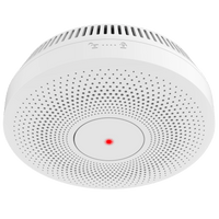 Detector de Humo Interlink / Doble Tecnología de Sensor de Luz / Alarma Auditiva 85dB / Batería de Litio 10 Años / Autoverificación/ Interconectable 30 Dispositivos