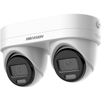 PanoVu Series / Lente Dual de 4 Megapixel / 2 Lentes Fijos de 2.8 mm / Recomendado para Pasillos o Esquinas / IP67 / IK10 / PoE / WDR 120 dB / Dual Light (30 mts IR + 30 Mts Luz Blanca) / Micrófono y Bocina Integrada / Micro SD / ACUSEEK