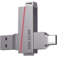 Memoria USB Dual de 16GB / USB-C y USB-A / Transferencia de Alta Velocidad / Metálica / Compatible con Dispositivos Móviles, Windows, Mac y Linux