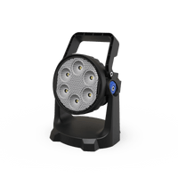 Lámpara de trabajo de mano de 6 LED, con batería recargable y montaje magnético, IP67