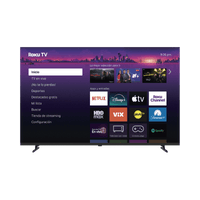 SmartTV QLED 58 Pulgadas / 4K UHD / ROKU TV / Contraste 5000:1 / 1.07 Mil Millones de Colores / Dolby Audio / WiFi Integrado / VESA 200x200 mm