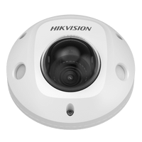 Domo IP Movil 2 Megapixel / Lente 2 mm / Micrófono Integrado / Funciones inteligentes: Detección de congestión de personas / WDR 120 dB / IP67 / IK10 / 30 Metros / Metal / Conector RJ45
