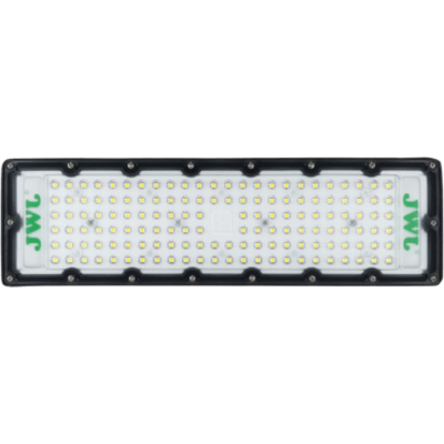 Reflector LED 100 W /350 x 100 mm / 85 - 265 Vca~ 50/60Hz / TCC 6 500 K / Uso en exterior.
