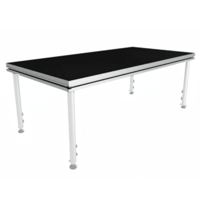 Tarima Modular para Escenario | 2m x 1m | Aluminio con Superficie Antideslizante