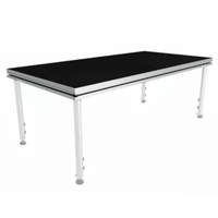 Tarima Modular para Escenario | 2m x 1m | Aluminio con Superficie Antideslizante