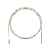 Cable de Parcheo UTP, Cat6A, 24 AWG, CM, Color Gris, 0.91 Metros (3 Pies)