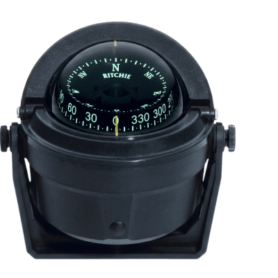 Brújula de Navegación Marítima Ritchie Voyager B-81R / Montaje en Bracket / CombiDial 3