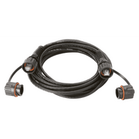 Patch Cord Cat6A IndustrialNet, UTP, Con Plug Industrial y Tapa en Cada Extremo, 1 Metro (3.28 Pies)