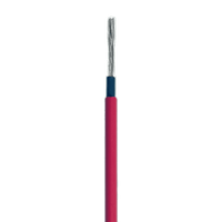 Cable Fotovoltaico Rojo/ Cobre Estañado / 4 mm² (12 AWG) / 2000V / Rollo de 500 m / / UL 4703 y TUV