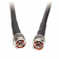 Jumper Coaxial con Cable Epcom405 | Conector N Macho en los Extremos | 30 Metros (98.43 Pies) de Longitud.