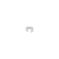 Kit de 25 Clips de Identificación Para Patch Cords, Compatible con Diámetros de 4.7 a 7.8 mm (0.19 a 0.31 Pulgadas), Color Blanco