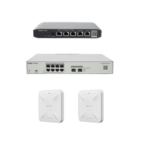 Solución Completa de Red para hasta 100 Clientes y hasta 2 servicios de Internet., Ideal para Iniciar un Proyecto de Hotelería u Oficina