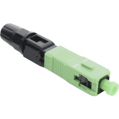 Conector de Fibra Óptica Pre-pulido Re-terminable Monomodo SC/APC 900um, 2.0 mm, 3.0 mm (Paquete 10 Piezas)