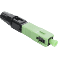 Conector de Fibra Óptica Pre-pulido Re-terminable Monomodo SC/APC 900um, 2.0 mm, 3.0 mm (Paquete 10 Piezas)