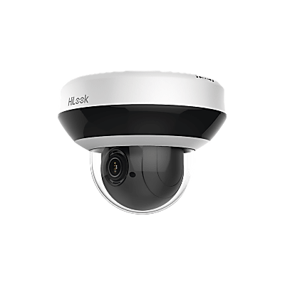 Mini PTZ IP 2 Megapixel / 4X Zoom / Audio Bidireccional / H.265+ / 20 mts IR EXIR / WDR 120 dB / PoE / IK10 / IP66 / Ultra Baja Iluminación / Micrófono Integrado / Micro SD