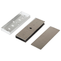 Montaje Para Puerta de Vidrio Tipo "U" / Para Chapas Magnéticas de 1200 Lbs / Secolarm