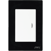 Apagador Sencillo de 10 A/ 127 Vca ~ 60 Hz / Carcasa Negra.
