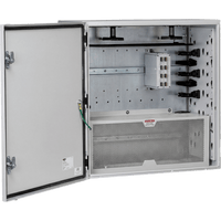 Gabinete de Zona de Instalación en Pared, Uso Industrial con Clasificación UL tipo IP66 y 4/12/4X, de 610 x 295 x 610 mm, de Acero, Color Gris