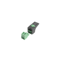 Módulo Conector Eléctrico para Cable Eléctrico FMPS, Compatible con 26-12 AWG, Tipo Mini-Com, Color Verde