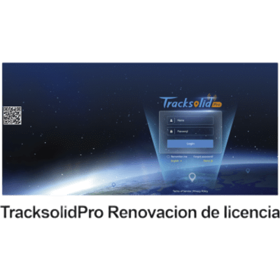 Renovación de licencia de video para plataforma Tracksolid
