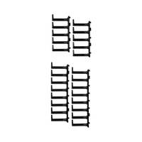 Kit de Dedos Para Administración de Cables en Gabinetes FlexFusion™, de 42 o 45 UR,  Dedos de 100 mm de Longitud, Color Negro
