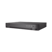 DVR 16 Canales TURBOHD + 8 Canales IP / 5 Megapixel Lite - 3K Lite / Salida Independiente HDMI - VGA / Audio de Dos Vías por Coaxitron / Reconocimiento Facial / ACUSENSE (Evita falsas alarmas) / 1 Bahía de Disco Duro / Salida de Video en Fu