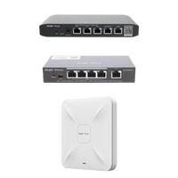 Equipos Ruijie DEMO Ideal para Probar Integraciones de Redes y WiFi 5 con CCTV