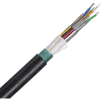 Cable de Fibra Óptica 12 Hilos, OSP (Planta Externa), Armada, MDPE (Polietileno de Media Densidad), Multimodo OM4 50/125 Optimizada, Precio Por Metro