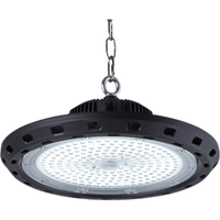 Campana Led Industrial UFO / 100 W / Suspendido / 85 - 265 V CA / Luz Fría 6500 K.