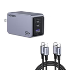 Nexode GaN Fast Charger with Retractable Cable