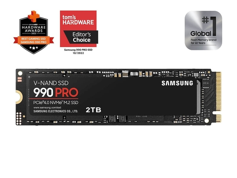 SSD Samsung 990 PRO 2TB NVMe M.2 2280 PCIe Gen4