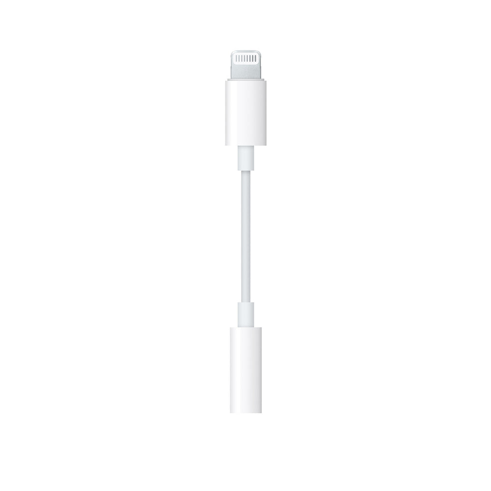 Apple - Adaptador de Lightning a jack de 3.5 mm para audífonos