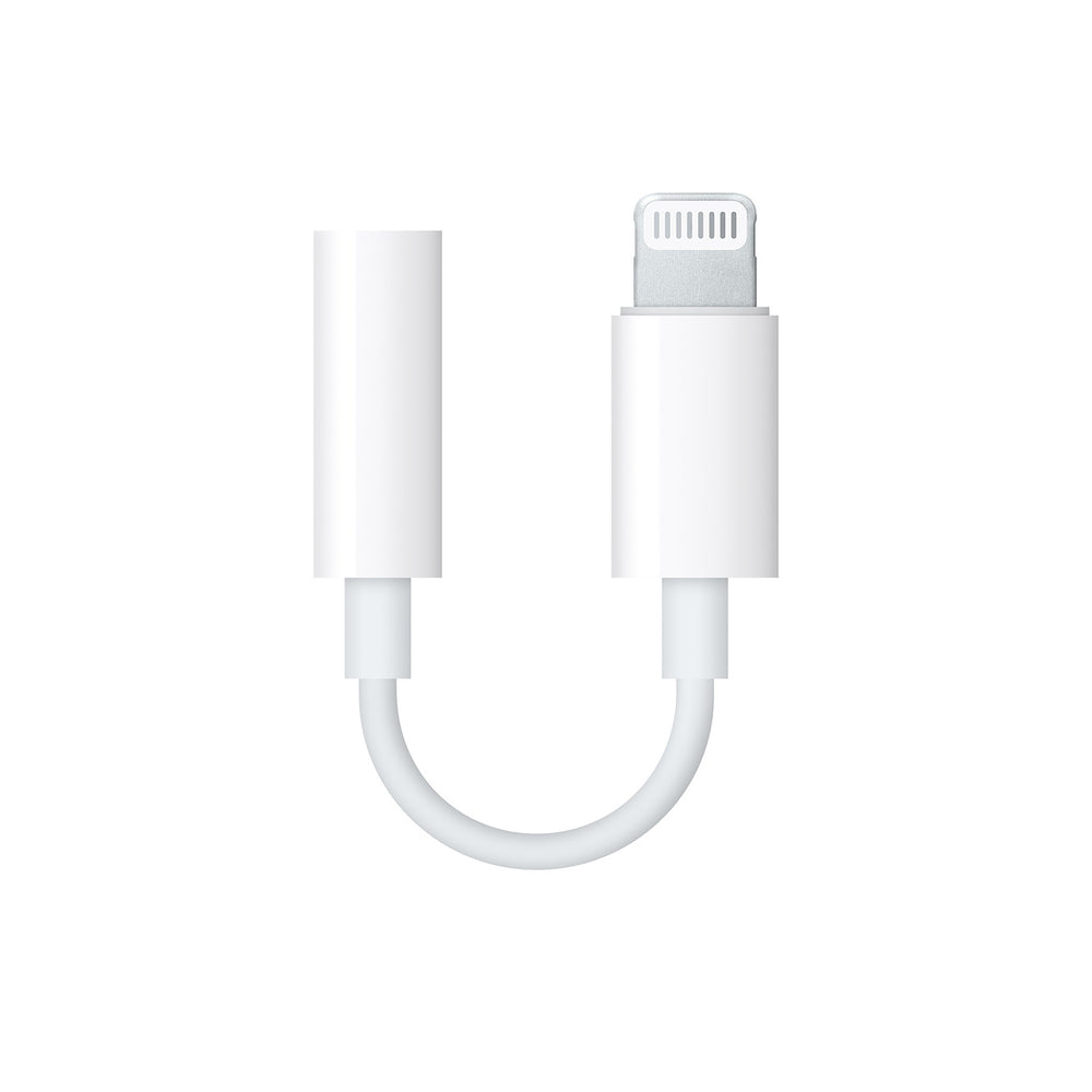 Apple - Adaptador de Lightning a jack de 3.5 mm para audífonos