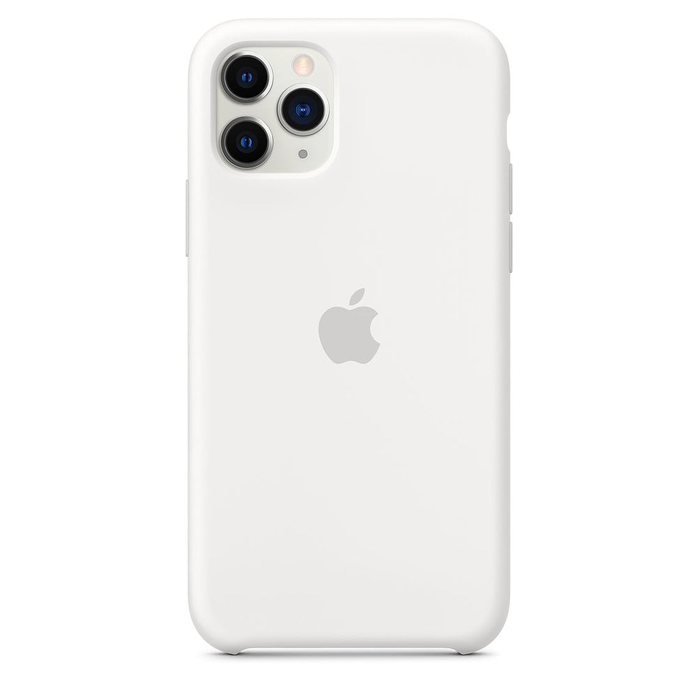 Apple - Funda de silicón para el iPhone 11 Pro - Blanco