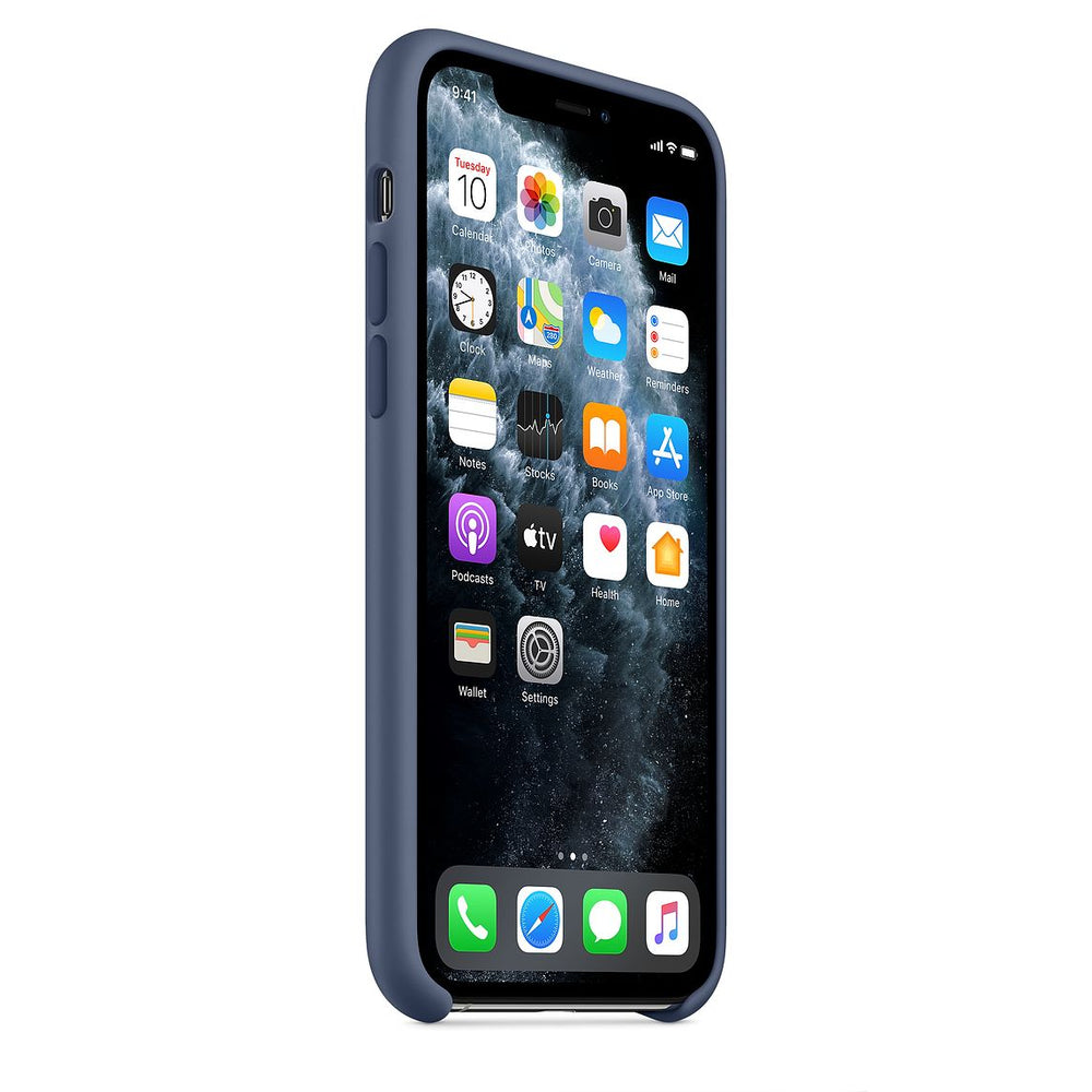 Apple - iPhone 11 Pro Silicone Case - Alaskan Blue
