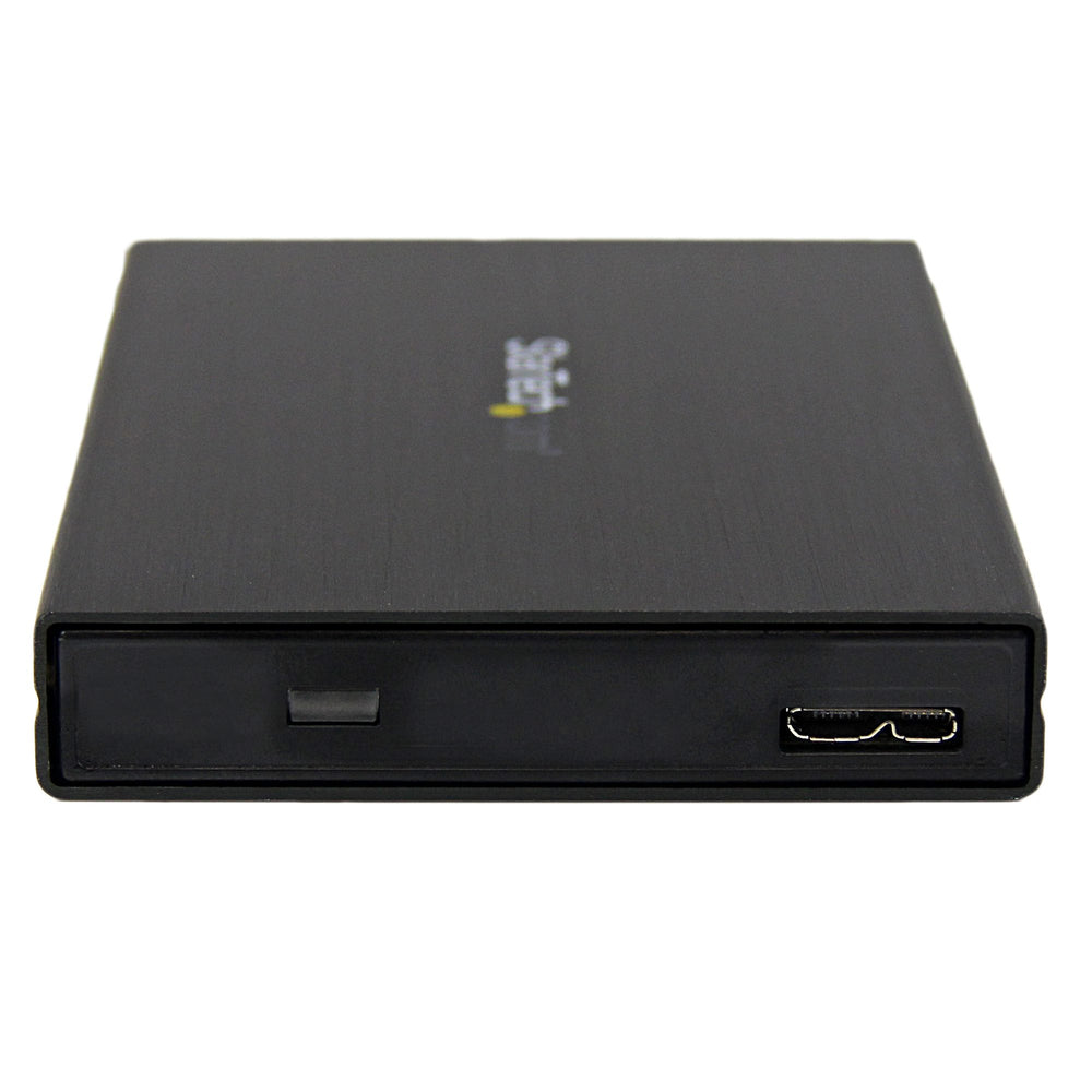 StarTech - Gabinete Carcasa de Aluminio USB 3.0 de Disco Duro HDD SATA III 6Gbps de 2.5 Pulgadas Externo con UASP