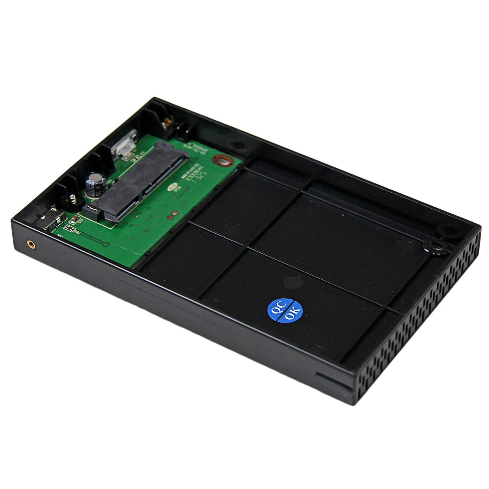 StarTech - Gabinete Carcasa de Aluminio USB 3.0 de Disco Duro HDD SATA III 6Gbps de 2.5 Pulgadas Externo con UASP