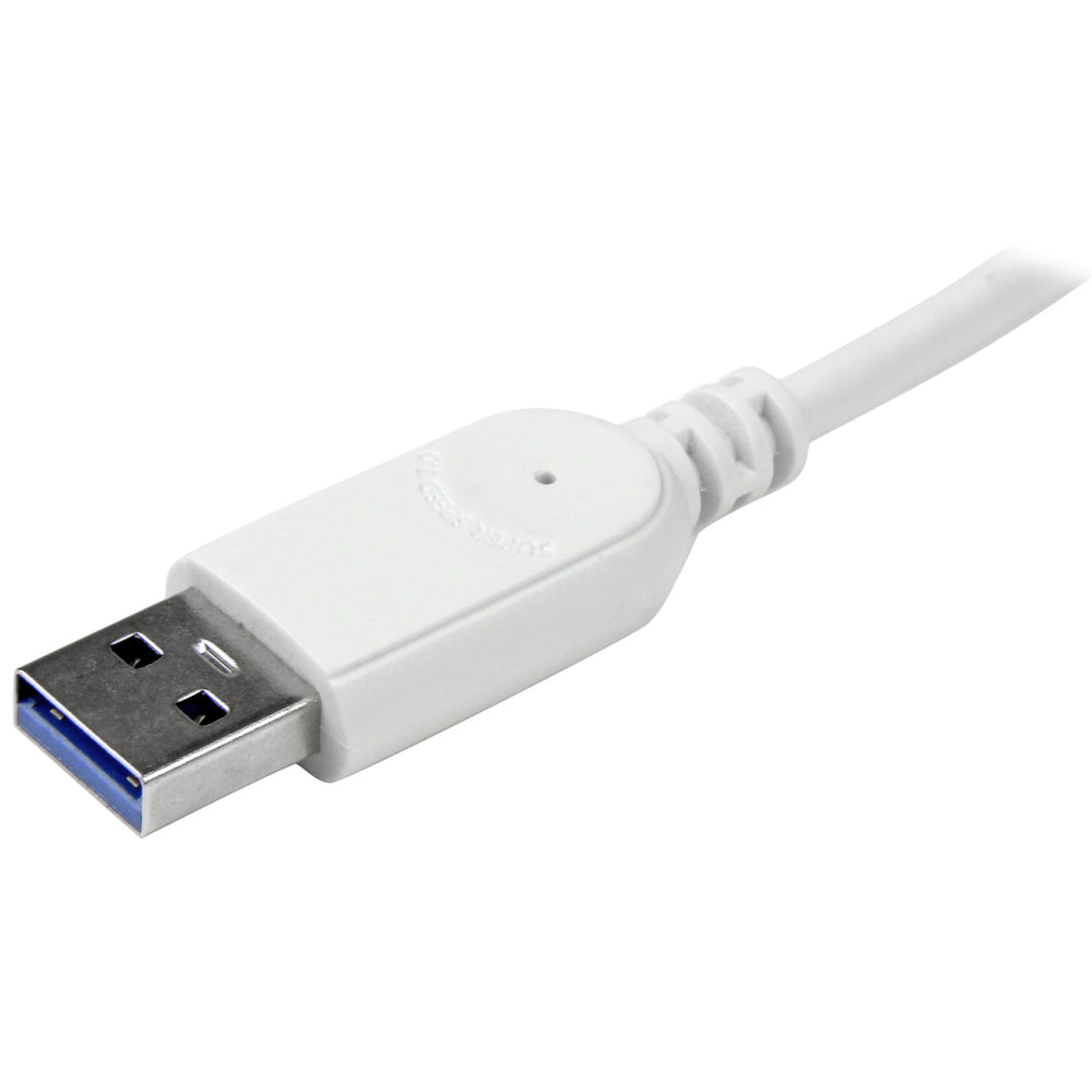 StarTech - Concentrador Portátil USB 3.0 de 4 Puertos - Hub con Cable Incorporado